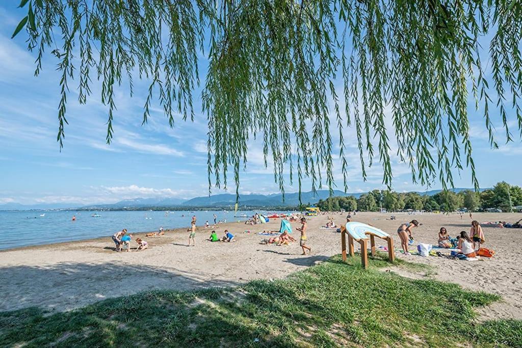 Villa Moderne, A 2 Pas Du Lac Leman Sciez Esterno foto